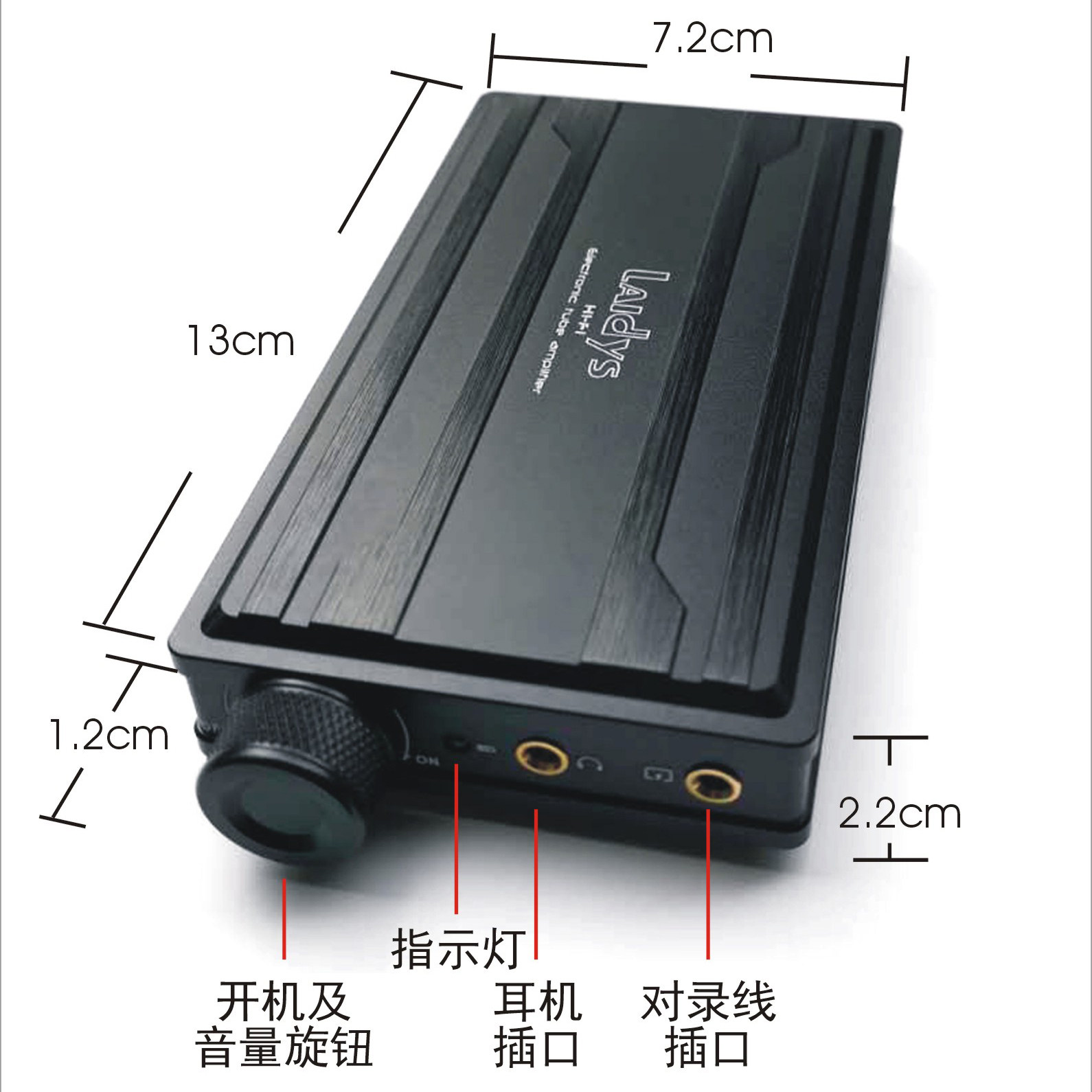 Headphone Amplifier Dac - مكبر صوت سماعات رأس محمول من